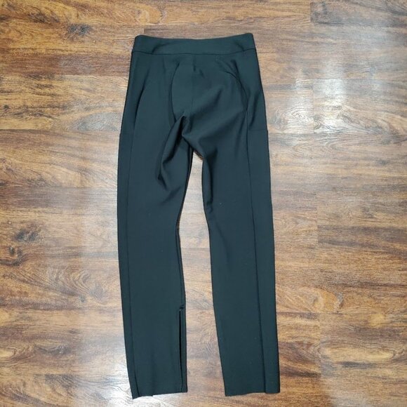 Athleta Stellar Trouser Size 2 Black Slim Fit Side Stash Pocket Euroluxe Fabric - Picture 10 of 15